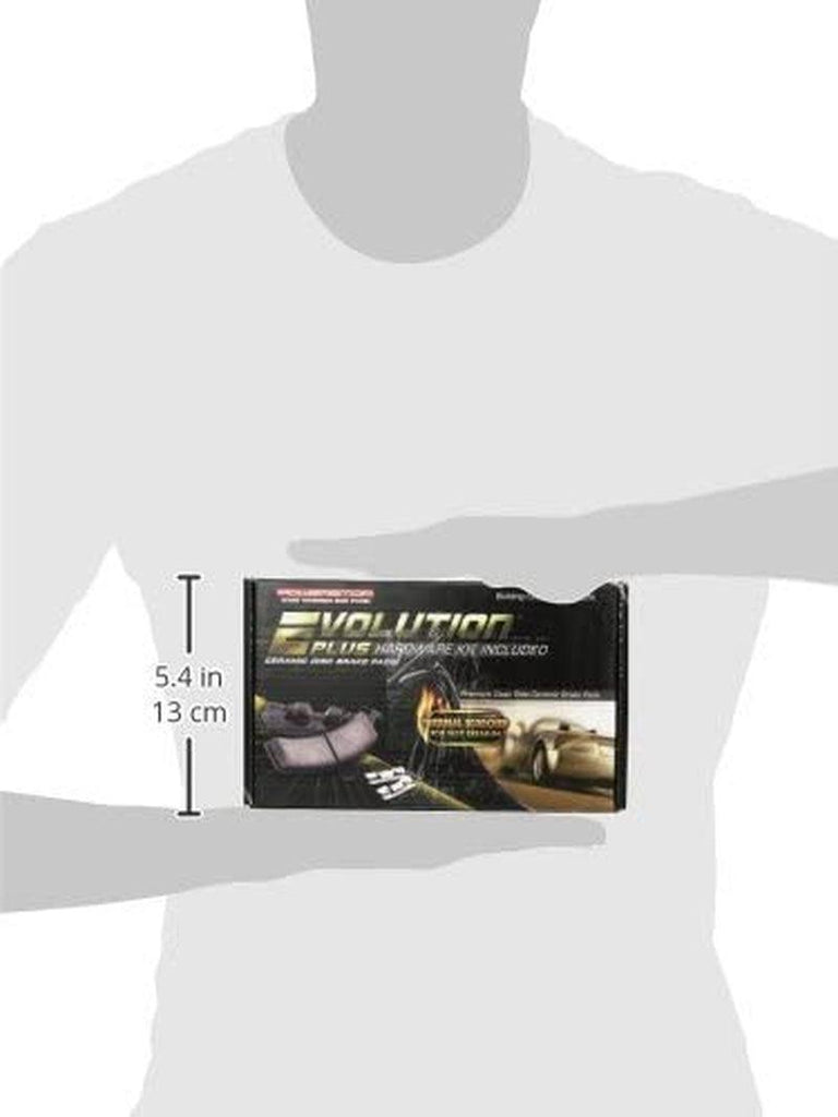 17-905, Z17 Rear Ceramic Brake Pads with Hardware