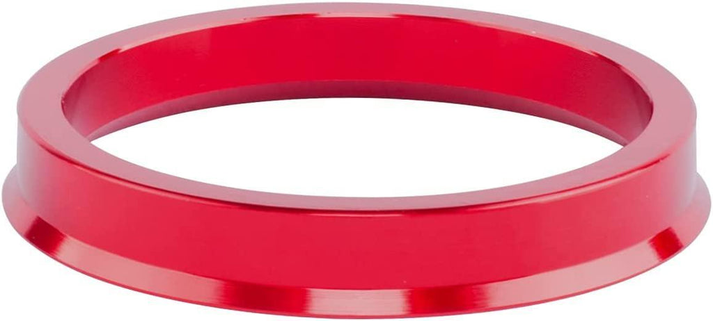 VLAOSCHI Red Alloy Aluminum Hub Centric Rings 77.8 to 108 - Performance Wheel Hubcentric Rings for 77.8mm Vehicle Hub with 108mm Center Bore Rims - Pack of 4