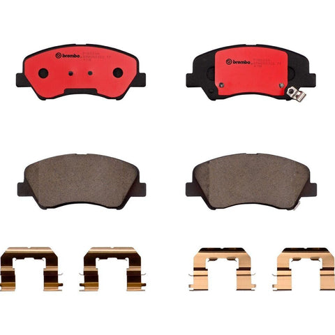 Brembo Front Disc Brake Pad Set for Accent, Rio (P18025N)
