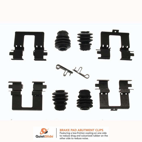 Carlson Disc Brake Hardware Kit for Odyssey, MDX, ZDX, Pilot 13501Q