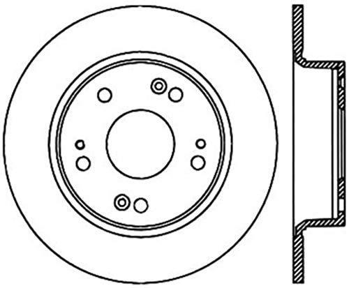 Centric 120.40068 Premium Brake Rotor, Medium
