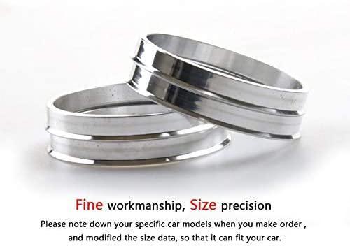 DCVAMOUS Alloy Aluminum Hub Centric Rings 110 to 78.1, Set of 4 - Performance Spigot Hubrings fit 78.1mm Vehicle Hub and 110mm Wheel Center Bore Compatible with Chevrolet Silverado 1500 GMC