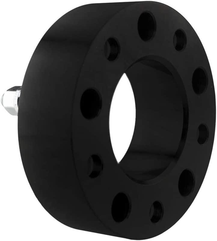 TRIL GEAR 2pcs Wheel Spacers 2" Thickness 5x5.31 5 Lugs Hub Centric Wheel Spacers Adapters 12x1.5 Studs Replacement for Corvette Firebird Blazer