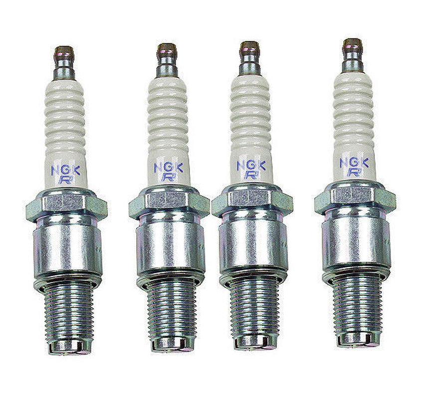 NGK Platinum Spark Plugs 2-BUR7EQP + 2-BUR9EQP RX-7 FC3S FD3S 13B 13BT Rotary