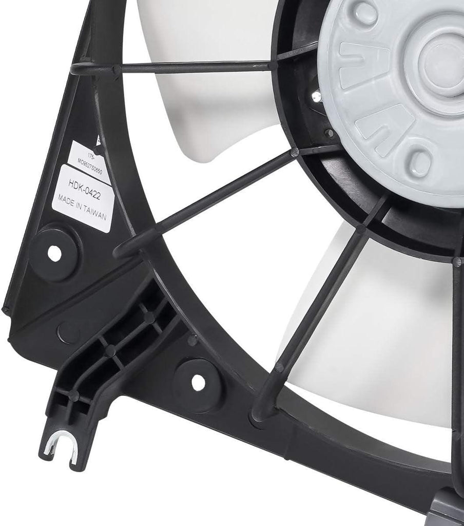 OEM-RF-0173 Factory Style Radiator Cooling Fan Assembly Cooling Efficiency Improved Direct Replacement [Compatible with 1998-2002 Accord]