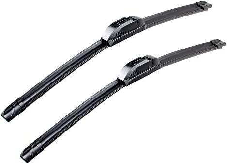 PARRATI® High Performance Premium All-Season Automotive Windshield Wipers with Rear Wiper Blades , Replacement for 2006-2011 Chevrolet HHR ,Easy to Install 18"+18"+11"(Set of 3)