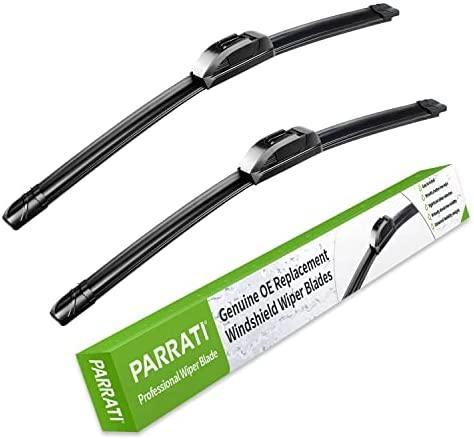 PARRATI® High Performance Premium All-Season Automotive Windshield Wipers with Rear Wiper Blades , Replacement for 2006-2011 Chevrolet HHR ,Easy to Install 18"+18"+11"(Set of 3)