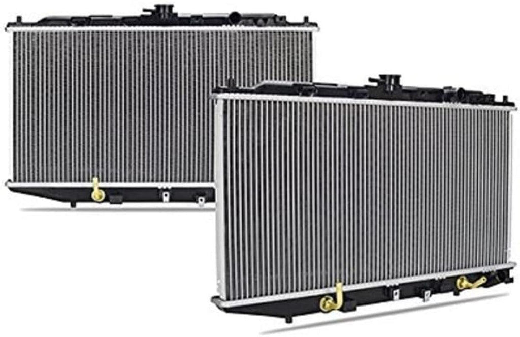 R886-AT Plastic End-Tank Radiator Compatible with Honda Civic 1988-1991
