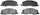 ADVICS AD2230 Disc Brake Pad Set