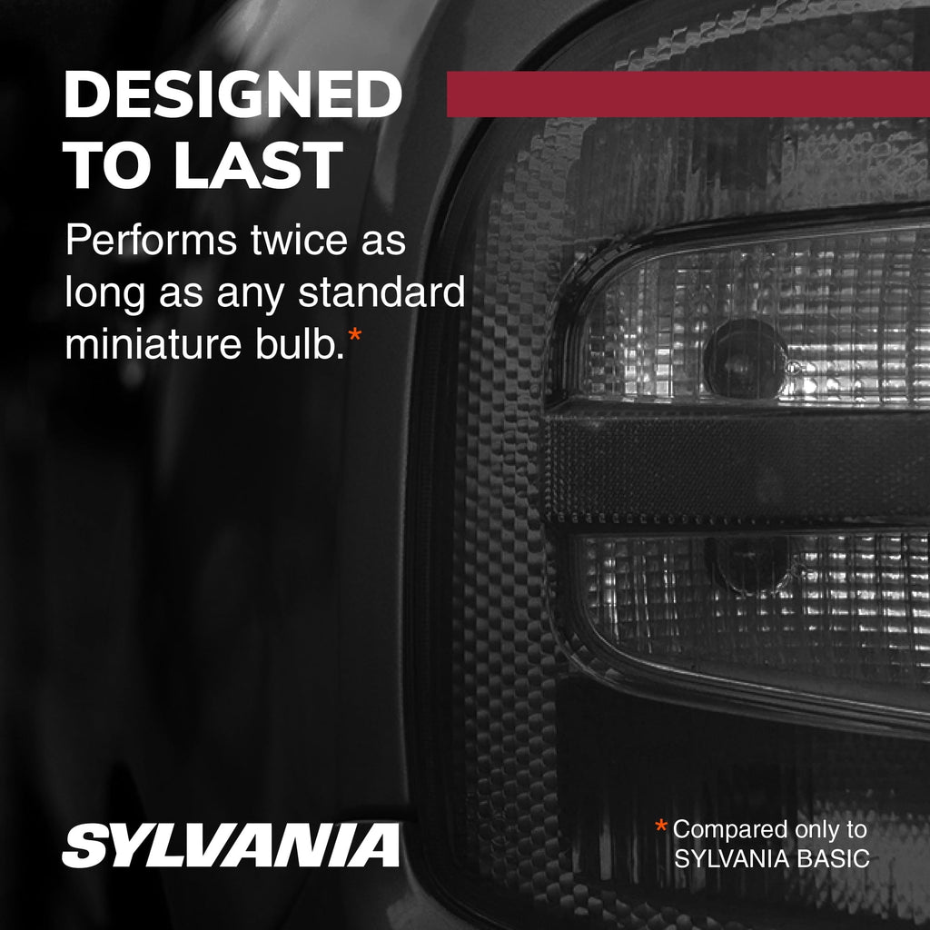 Sylvania DE3175 White LED Mini Bulb Mini Bulb, 1 Pack,  DE3175SLBP Compatible with Multiple Cars