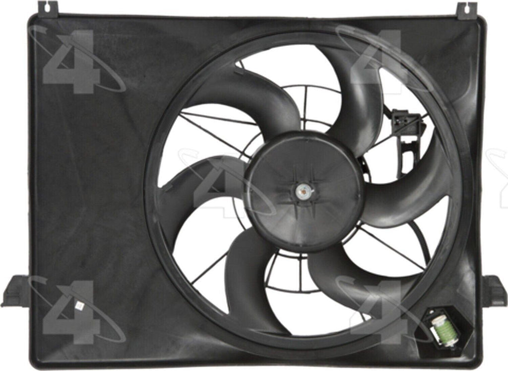 Four Seasons Engine Cooling Fan Assembly for 07-10 Kia Rondo 76044