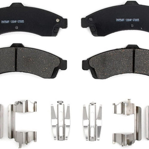 Gold 17D882CH Ceramic Front Disc Brake Pad Set