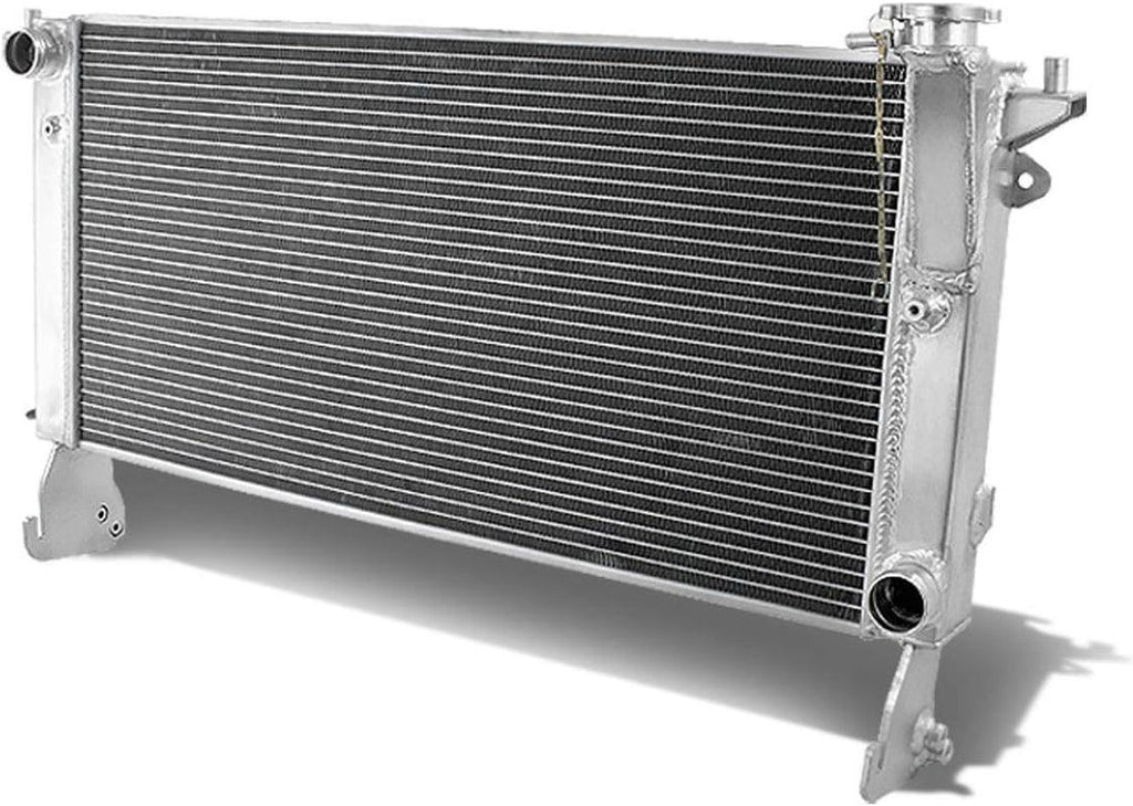 RA-HGEN-2 2-Row Full Aluminum Radiator, 1 Pack,Metallic