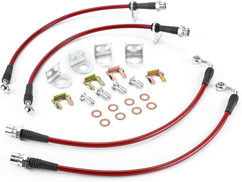 BH00169 Front and Rear Brake Hose Kit