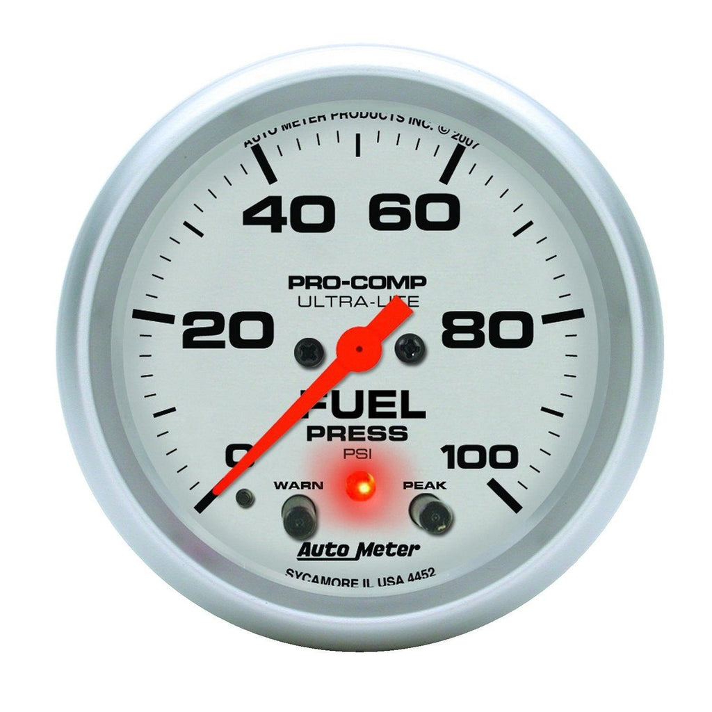 2-5/8 in. FUEL PRESSURE 0-100 PSI ULTRA-LITE