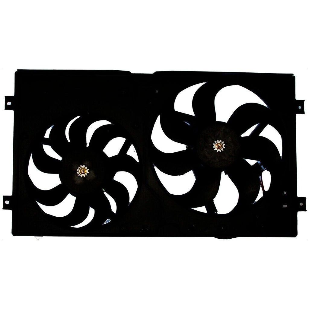 Continental Dual Radiator and Condenser Fan Assembly for 98-06 Beetle FA70174