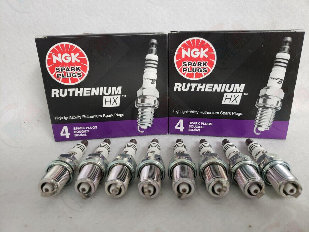 NGK RUTHENIUM HX Spark Plugs FR6BHXS 95159 Set of 8
