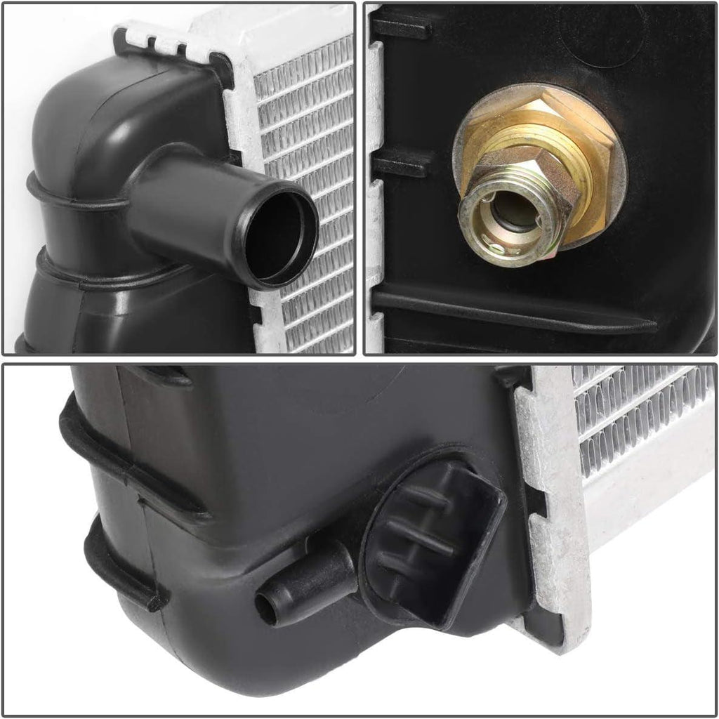 OEM-RA-2716 Factory Style Aluminum Cooling Radiator Replacement Compatible with 03-05 Express/Savana 1500 2500 AT/MT, 30-7/16" W X 17-1/4" H X 1" D, 1-5/16" Inlet / 1-5/16" Outlet