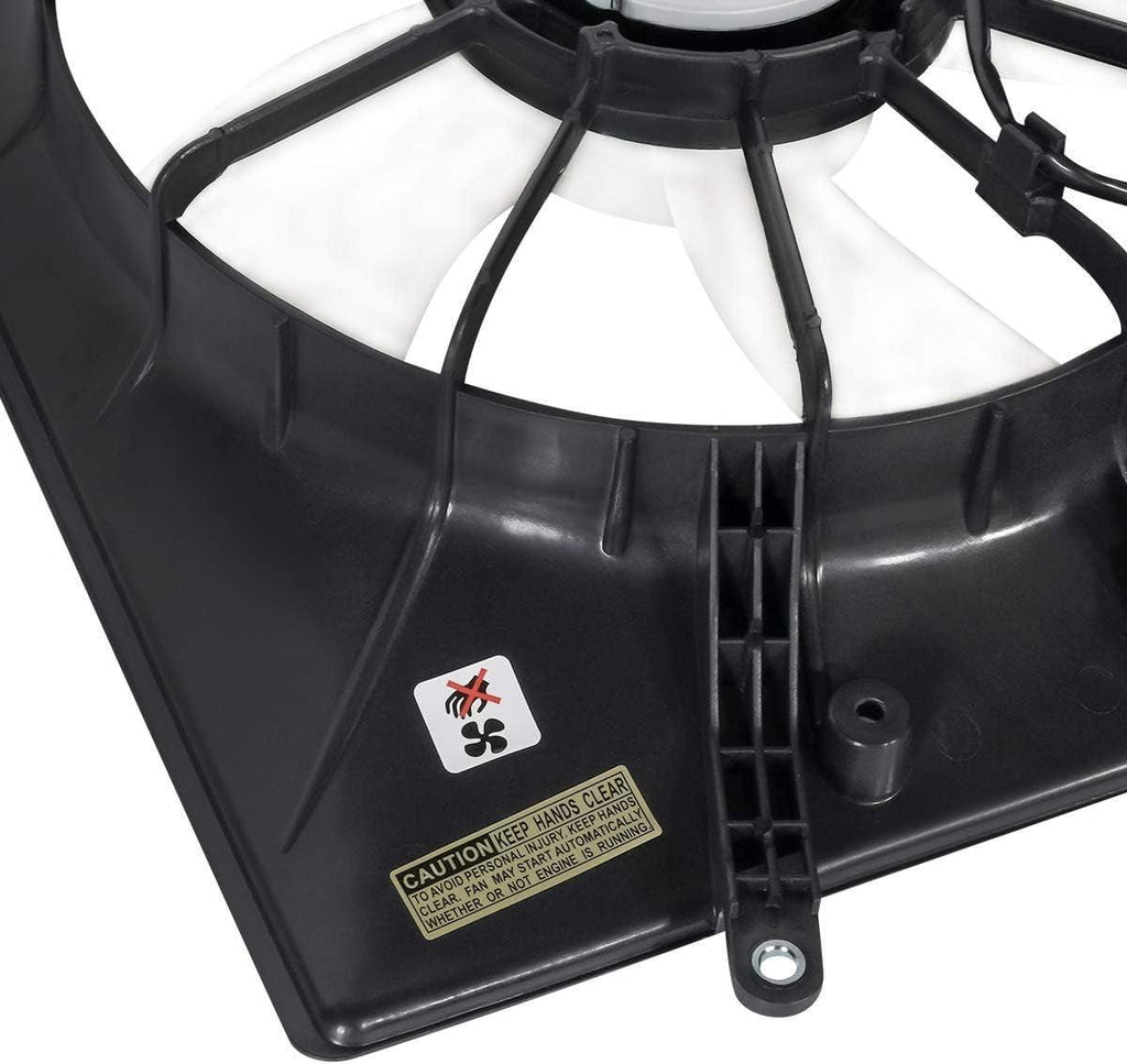 OEM-RF-0195 HO3115120 Factory Style Radiator Cooling Fan Assembly Replacement,Black