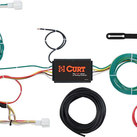 CURT 56300 Vehicle-Side Custom 4-Pin Trailer Wiring Harness, Fits Select Mazda CX-3 , Black