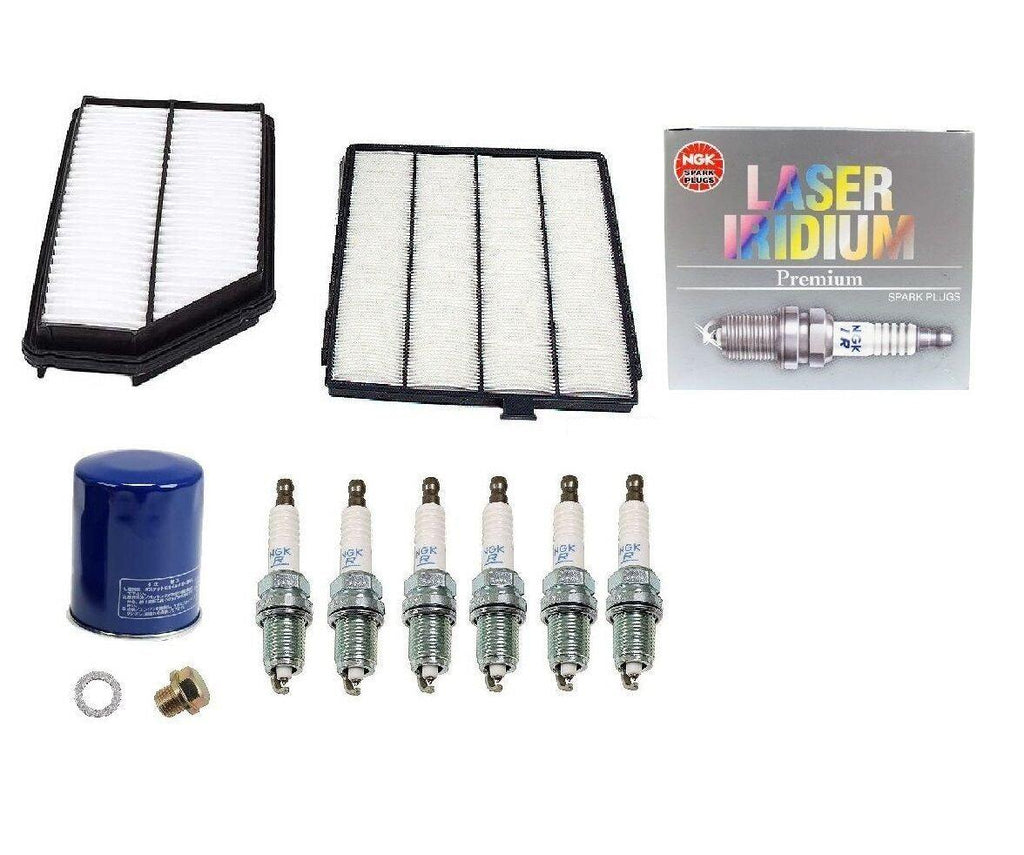 Tune-Up Kit Air Cabin Oil NGK Platinum Spark Plugs Acura MDX for Honda Pilot