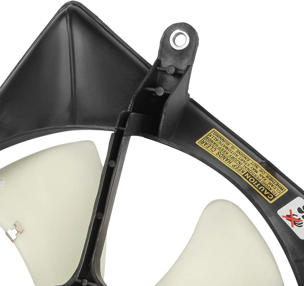 OEM-RF-0170 Factory Style Radiator Cooling Fan Assembly Cooling Efficiency Improved Direct Replacement [Compatible with 1990-1993 Accord]