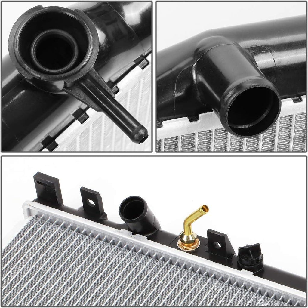 OEM-RA-2573 2573 Factory Style Full Aluminum Core Cooling Radiator Compatible with 2001-2007 Stream (Non USDM)