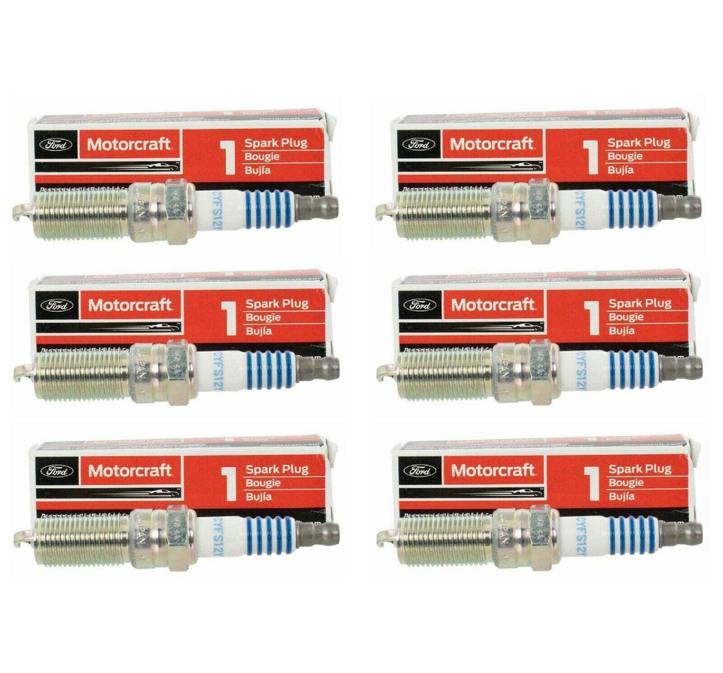 6 MOTORCRAFT Spark Plugs SP412X AGSF24N OEM for FORD Explorer V6 4.0L 2006-2010
