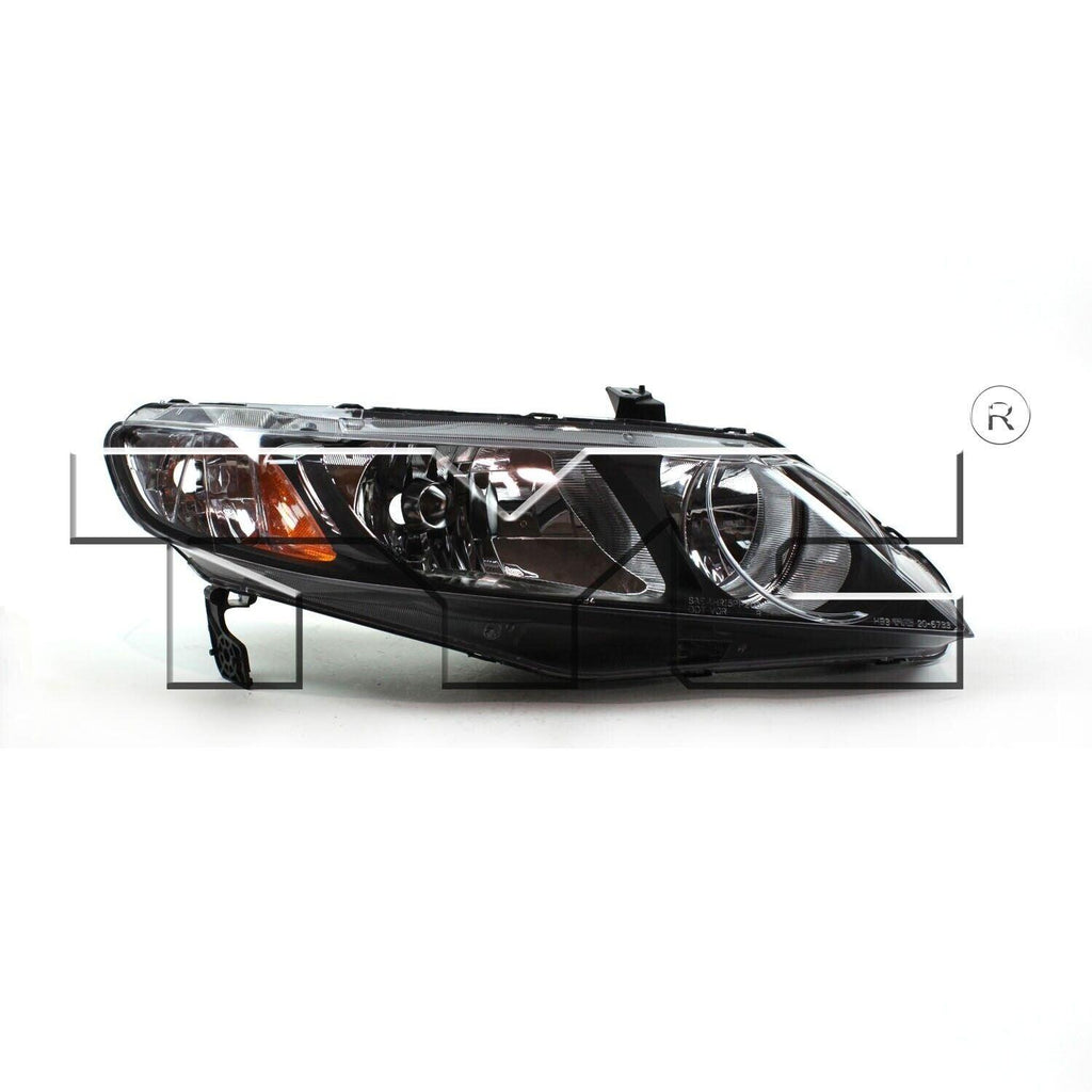 TYC Headlight Assembly for 06-11 Civic 20-6733-91