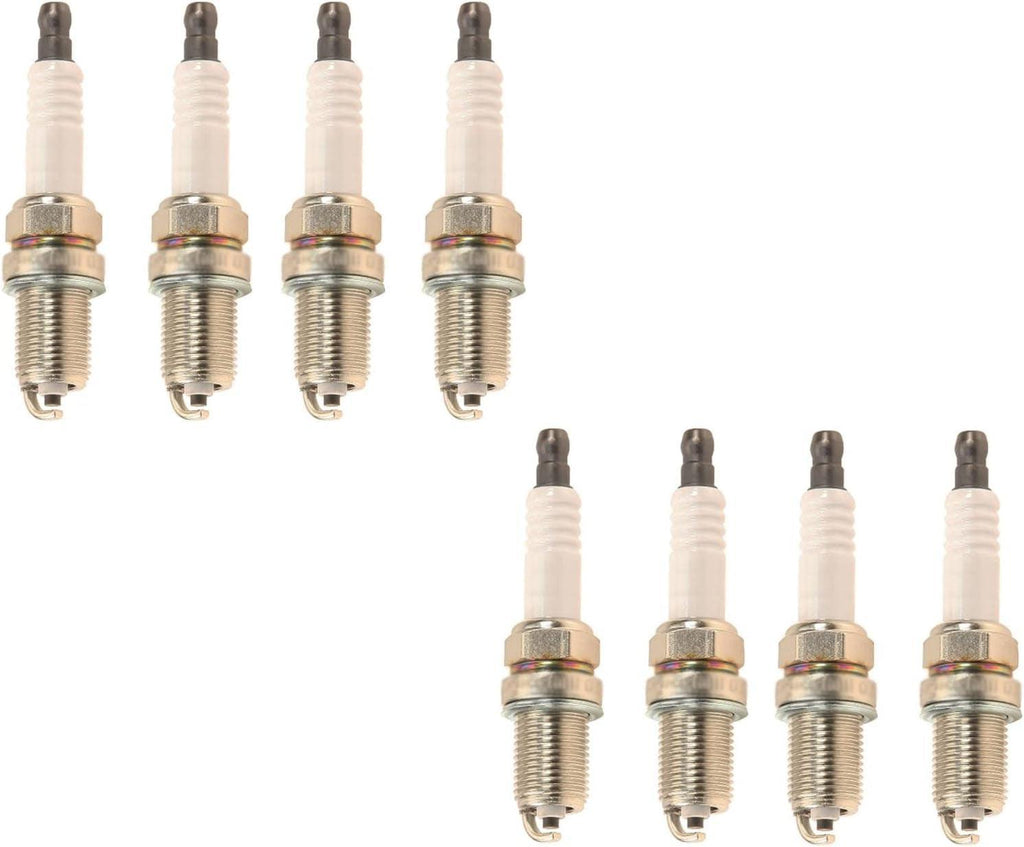 Genuine Set of 8 Spark Plugs for Mercedes-Benz W124 S124 W210 W140 R129 Base