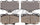 ADVICS AD0611 Disc Brake Pad Set