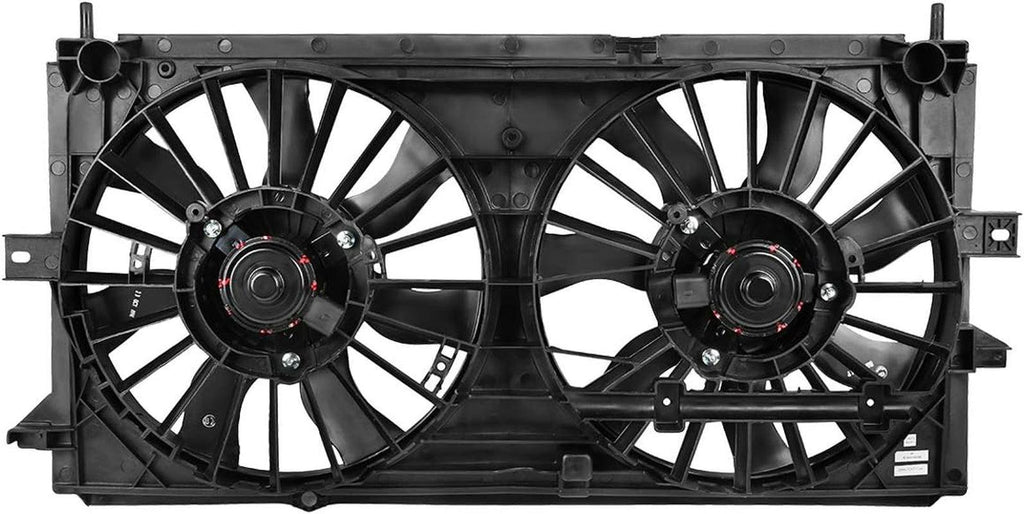 OEM-RF-0135 Factory Style Radiator Cooling Fan Assembly Cooling Efficiency Improved Direct Replacement [Compatible with 2000-2003 Impala / 2000-2003 Monte Carlo]