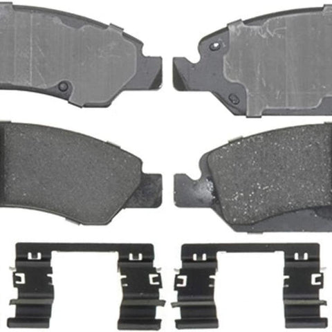 Gold 17D1367CH Ceramic Front Disc Brake Pad Set
