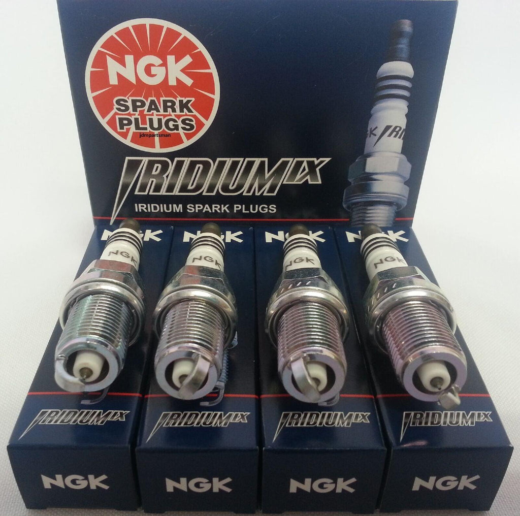 4-PEICES UPGRADE NGK SPARK PLUG IRIDIUM POWER BKR6EIX11 (3764) Made in Japan