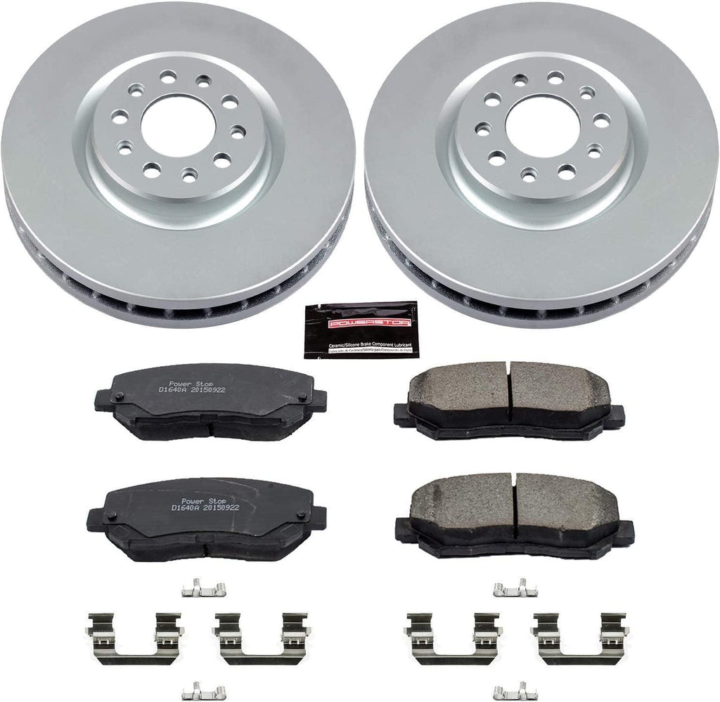 CRK6538 Front Z17 Evolution Geomet® Coated Brake Kit
