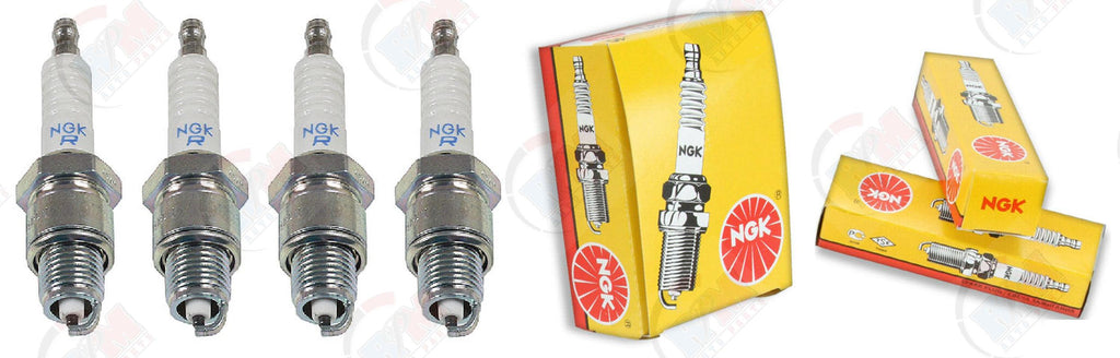 NGK BPR6HS "STANDARD" Plug Spark Plugs 7022 (Set of 4)