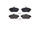 Front Disc Brake Pad Set for GLA250, QX30, CLA250, B250E+More (P50093)