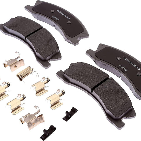 Silver 14D945CHF1 Ceramic Front Disc Brake Pad Set