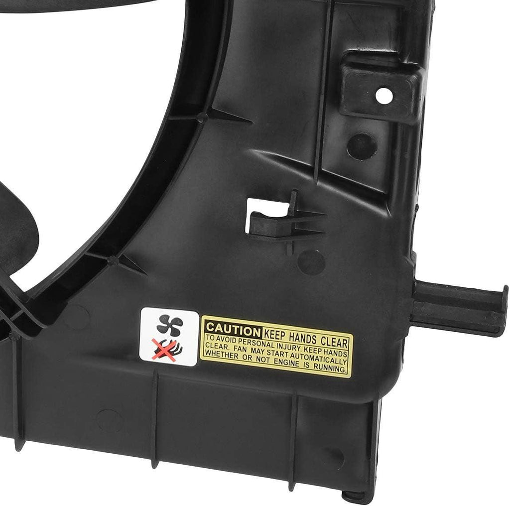 OEM-RF-0168 Factory Style Radiator Cooling Fan Assembly Cooling Efficiency Improved Direct Replacement [Compatible with 06-11 Chevy HHR 2.2L 2.4L]