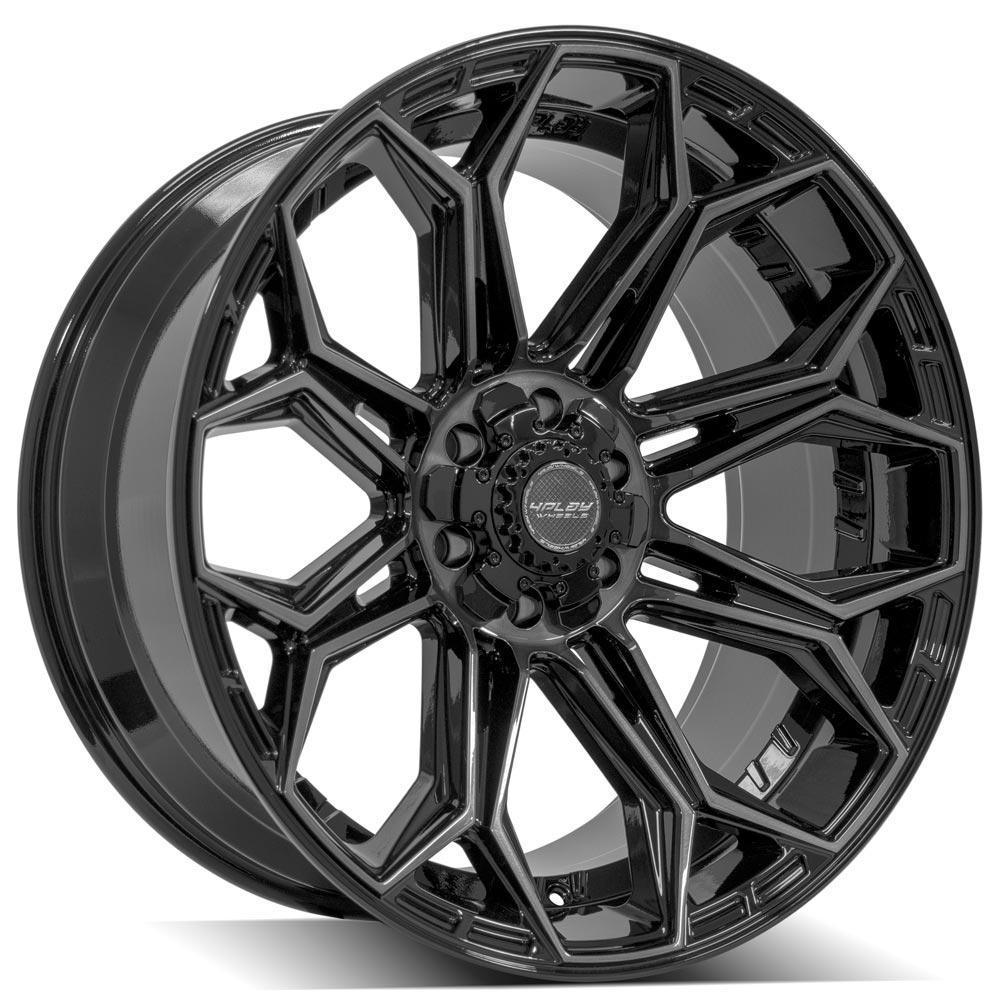 22" Brushed Rims fit GM-Ford-Lincoln-Nissan-Toyota 4P83 22x10 Wheels
