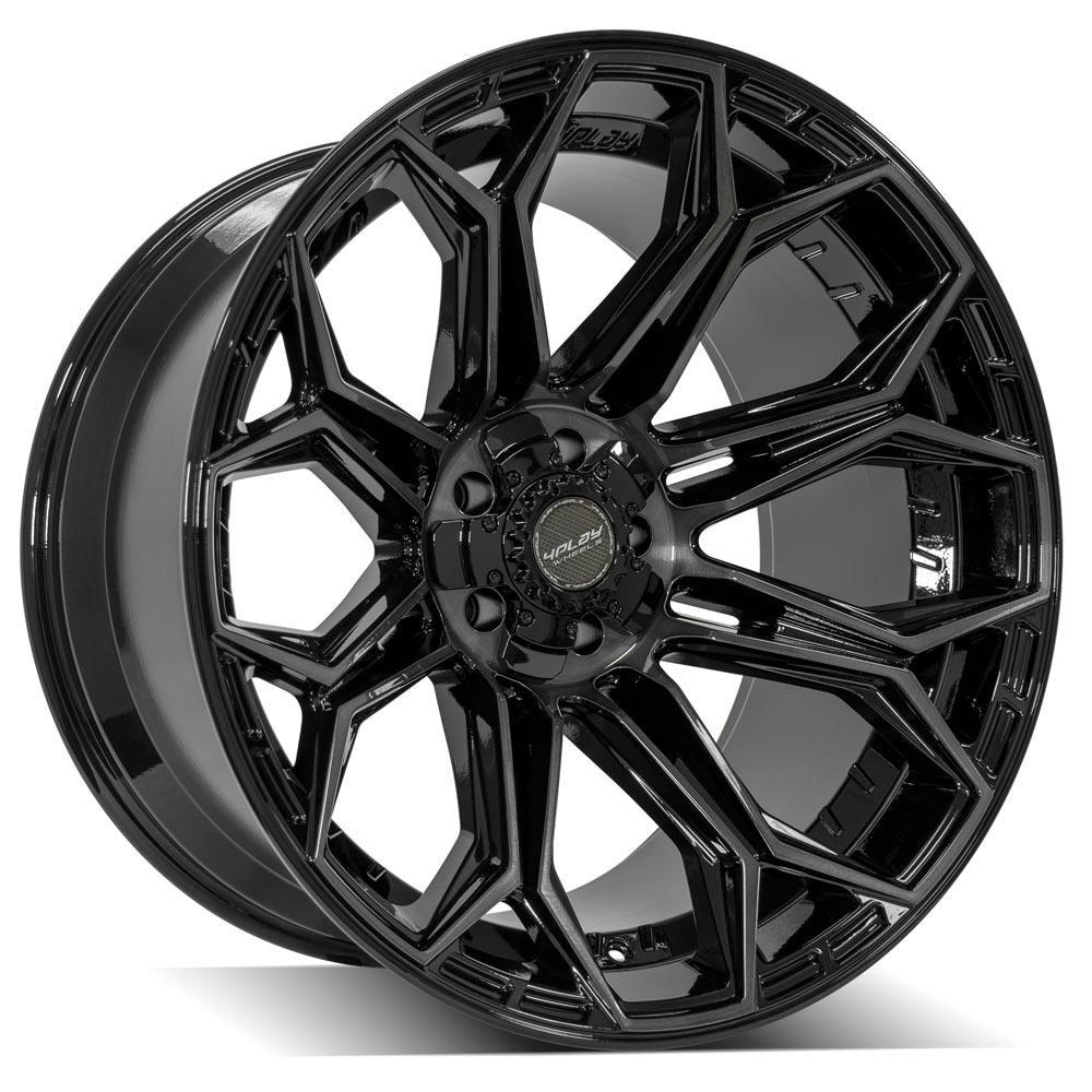 22" Brushed Rims fit Ram-Dodge-Jeep-GM-Ford 4P83 22x12 Wheels