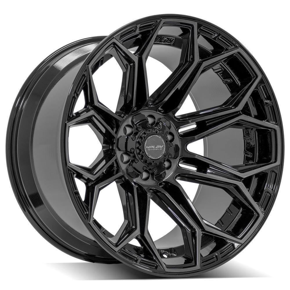 22" Brushed Rims fit GM-Ford-Lincoln-Nissan-Toyota 4P83 22x12 Wheels