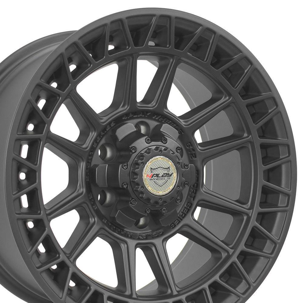 18x9 4PLAY Wheel for Colorado-Canyon 4PS12 Satin Black Rim