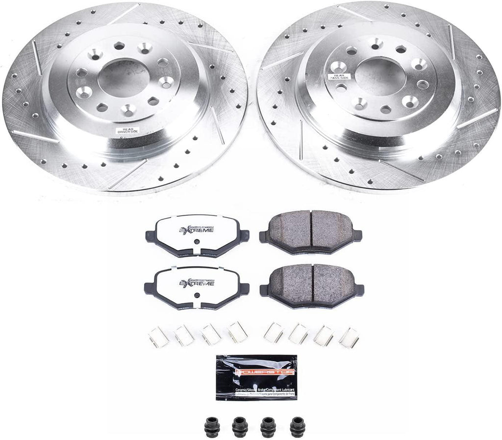 K8846-36 Rear Z36 Truck & Tow Brake Pad and Rotor Kit