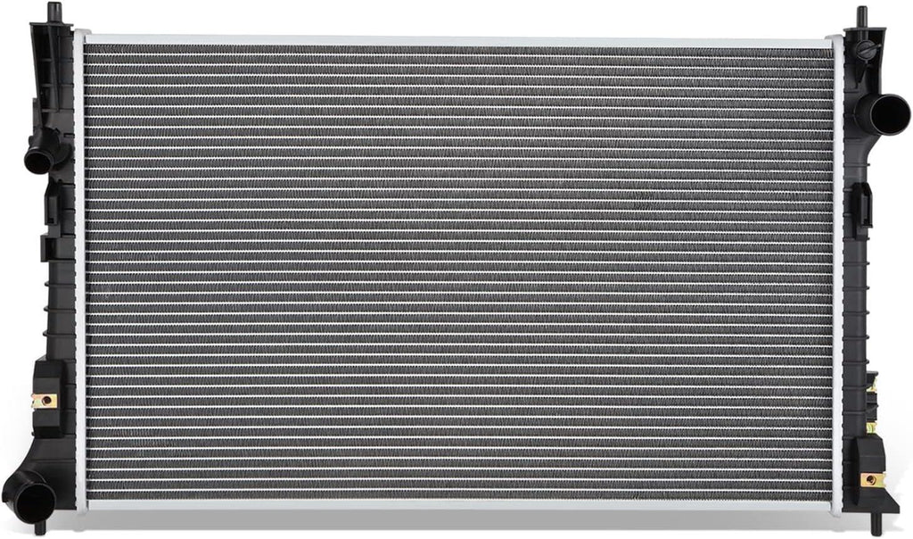 OEM-RA-13186 OE Style 1-Row Aluminum Cooling Radiator Compatible with 10-12 Taurus SHO/MKS 3.5L AT