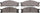 ADVICS AD0333 Disc Brake Pad Set