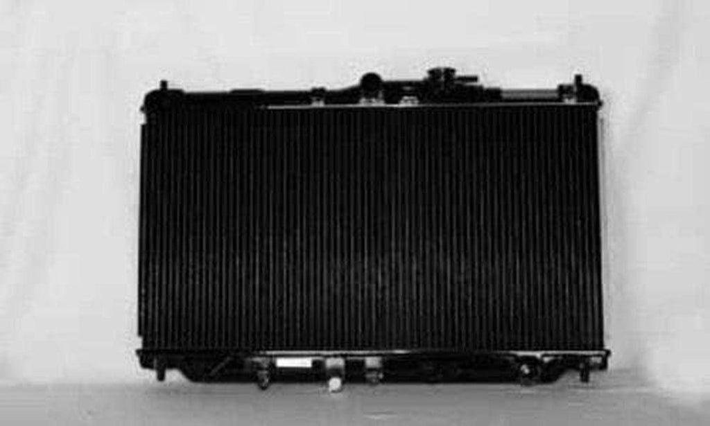 19 Compatible with HONDA 2-Row Plastic Copper Replacement Radiator