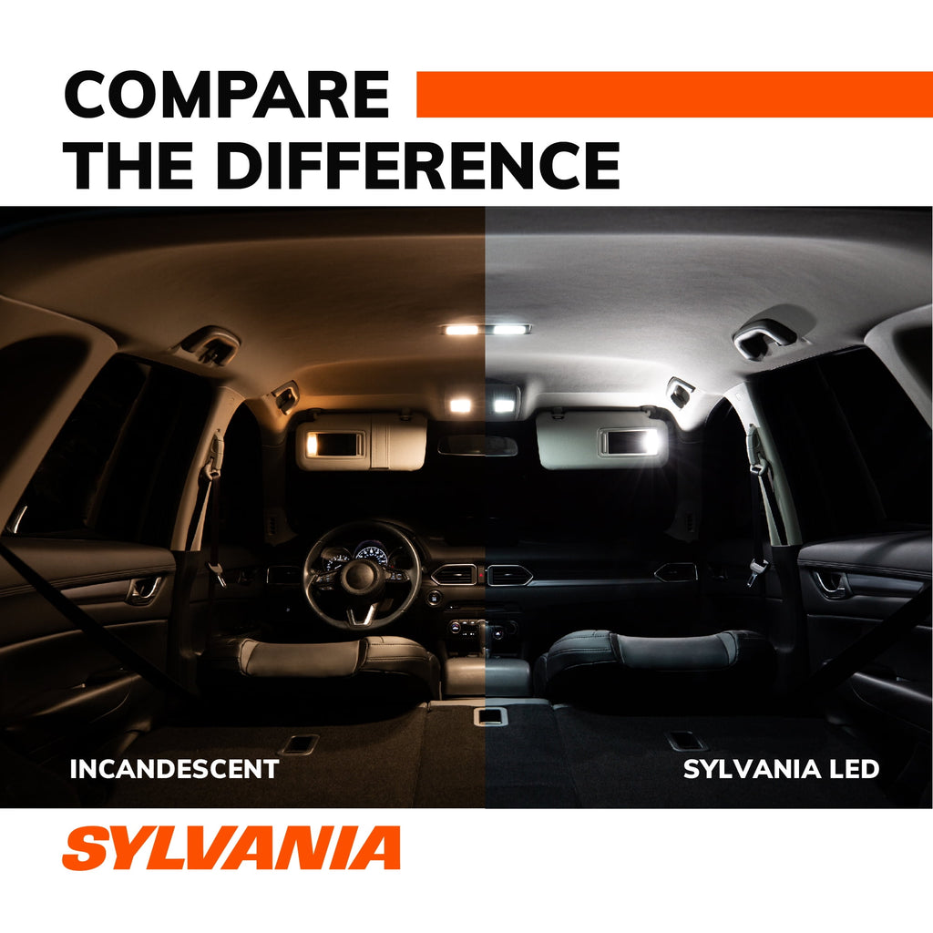 Sylvania 921 SilverStar Mini Bulb, 2 Pack, Compatible with Multiple Cars  921STBP2