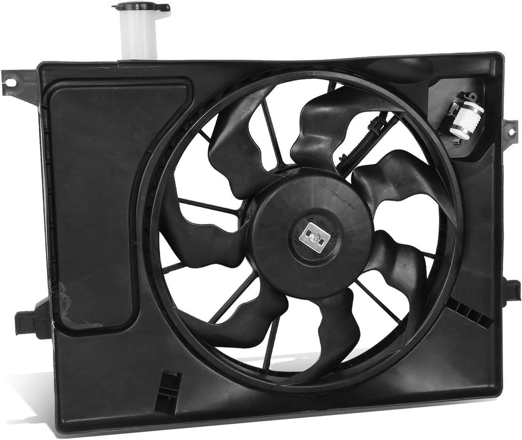 OEM-RF-1100 Factory Style Radiator Cooling Fan Assembly Compatible with 11-13 Elantra / 13 Elantra Coupe / 13-15 Elantra GT, 14 Forte/Forte Koup / Forte5