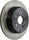 Centric Premium Replacement Rear Disc Brake Rotor for Select Honda and Acura Model Years (120.40072)
